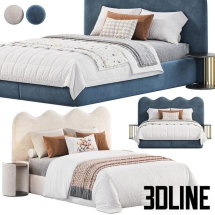 Betty bed By Achomestore 0(3dline.net)