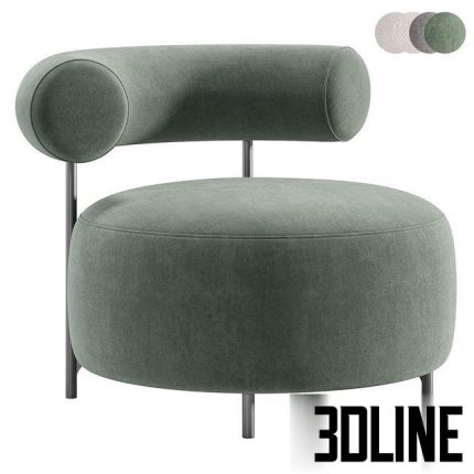 Bon bon armchair 0(3dline.net)