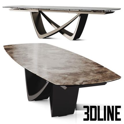 Bontempi Bach Dining Table 0(3dline.net)