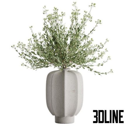 Bouquet green 02 0(3dline.net)