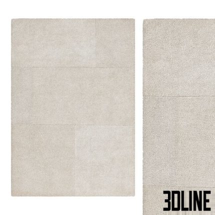 Carpet TATE RUG IVORY 0(3dline.net)