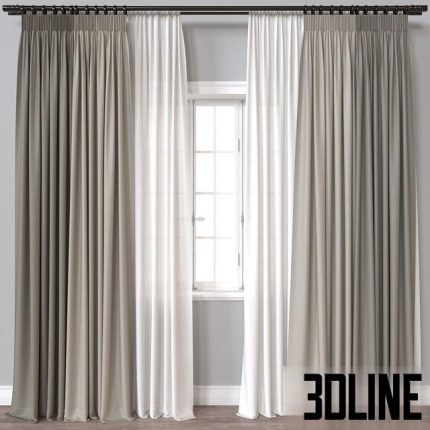 Curtain A528 0(3dline.net)