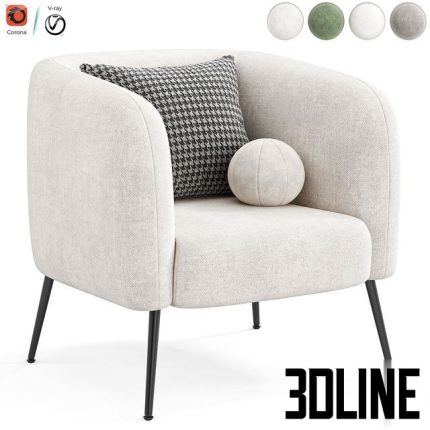DAVI Armchair 0(3dline.net)