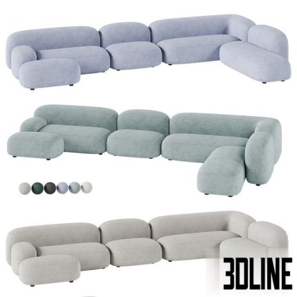 DIVAN.RU modular sofa Ribble 0(3dline.net)