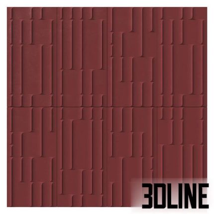Decorative panel Inkiostro Bianco MOTIVO 0(3dline.net)