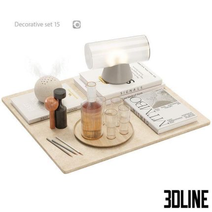 Decorative set 15 0(3dline.net)