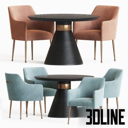 Dining Set 74 0(3dline.net)