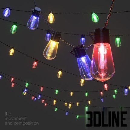 Editalorble Garland Color 0(3dline.net)