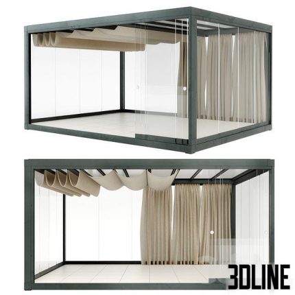 Eivissa Light & Proof Pavilion Ethimo 0(3dline.net)