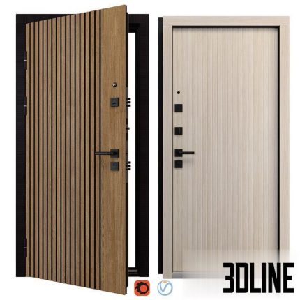 Entrance metal door Modica (Strage) 0(3dline.net)