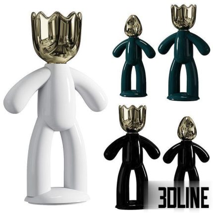 Father Son White Decor 0(3dline.net)