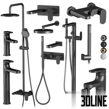 Faucets and showers Boheme Specter set 0(3dline.net)
