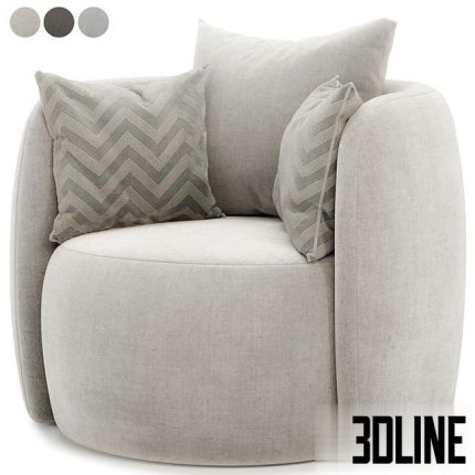 Fauteuil Terra armchair 0(3dline.net)