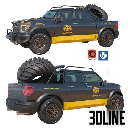 Ford Raptor 0(3dline.net)