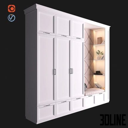 Furniture composition 4 0(3dline.net)