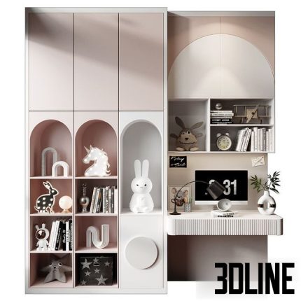 Furniture for children 0656 0(3dline.net)
