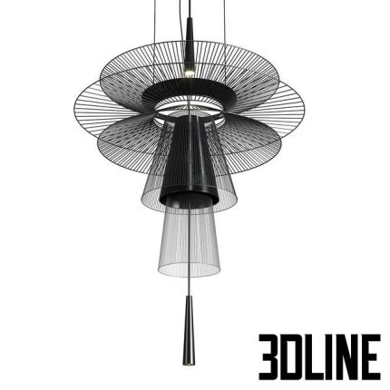 GRAVITY Chandelier by Forestier pendant lamp 0(3dline.net)