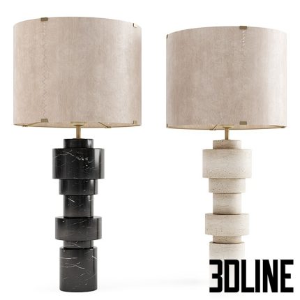 Ginger & Jagger Saturn Small Table Lamp 0(3dline.net)