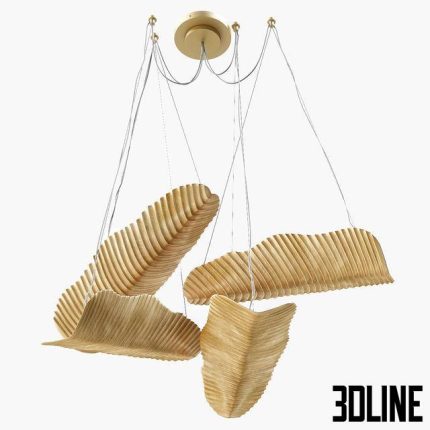 Ginger and Jagger Bananas Suspension Lamp 0(3dline.net)