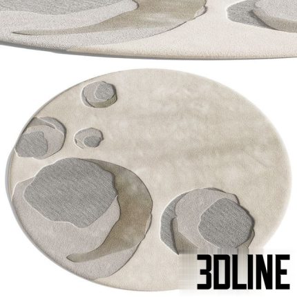 Guilin Round Rug TMJ Design 0(3dline.net)