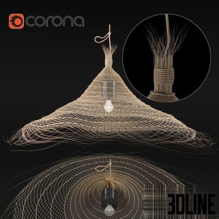 Hanging chandelier # 2 0(3dline.net)