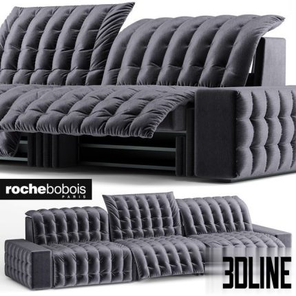 INTERVIEW LARGE sofa 3-SEAT SOFA Roche Bobois 0(3dline.net)