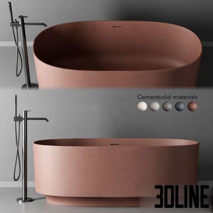 Inbani Arc Bathtub 0(3dline.net)
