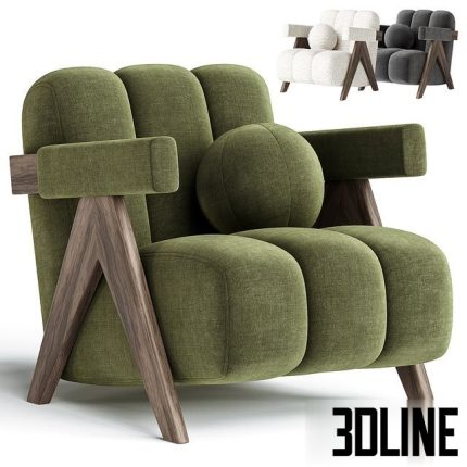 KARMAN Armchair by ARTIPIECES 0(3dline.net)