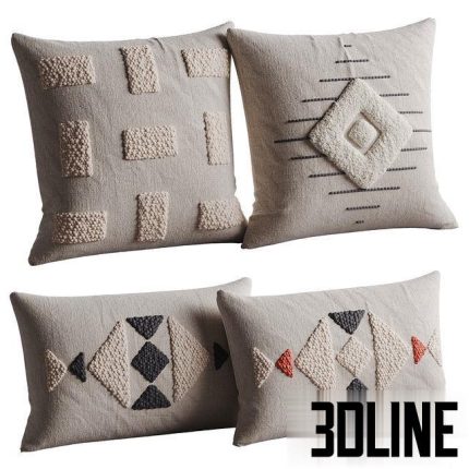 Kanju Pillow Set #8 0(3dline.net)