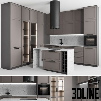 Kitchen No. 27 0(3dline.net)