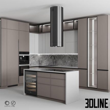 Kitchen №113 0(3dline.net)