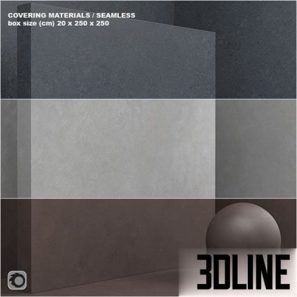 Material (seamless) – coating, concrete, plaster set 60 0(3dline.net)