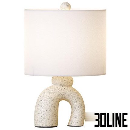 Mesa Ceramic Table Lamp 0(3dline.net)
