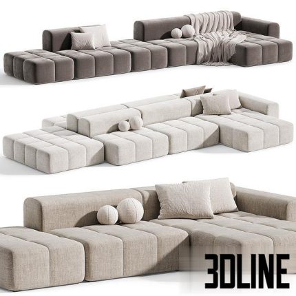 Modular sofa Verdon By Retehome 0(3dline.net)