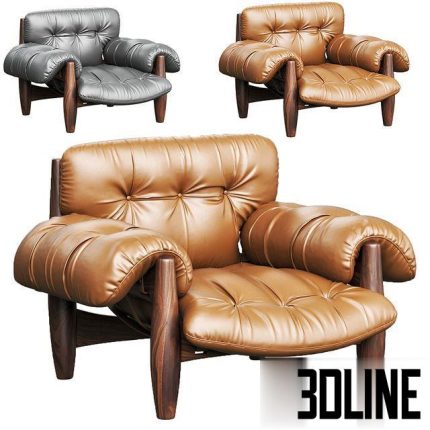 Mole Lounge Armchair 0(3dline.net)