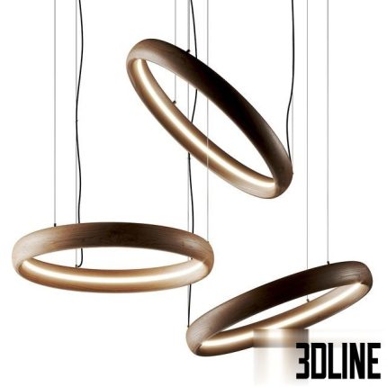Ozzio Italia Ring Pendant Lamp 0(3dline.net)