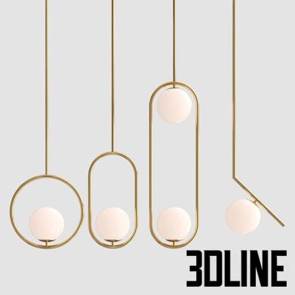 Pendant Lamp Hoop Collection 0(3dline.net)
