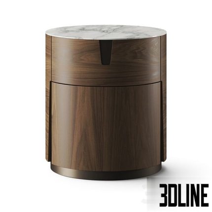 Porada Tylsa Night 54 Bedside Table 0(3dline.net)