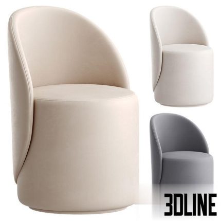 Pouf Loreen StoolGroup 0(3dline.net)