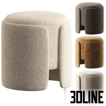 Pouf Taks StoolGroup 0(3dline.net)
