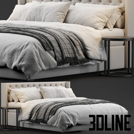 RH Adler Bed 0(3dline.net)