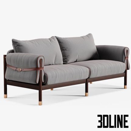 ROVER 3 SEATER SOFA 0(3dline.net)