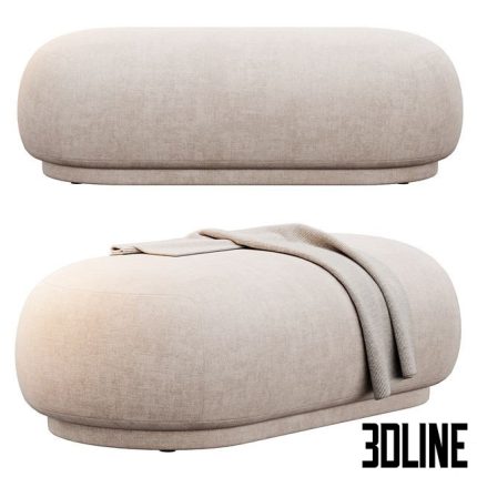 Rico ottoman by Fermliving 0(3dline.net)
