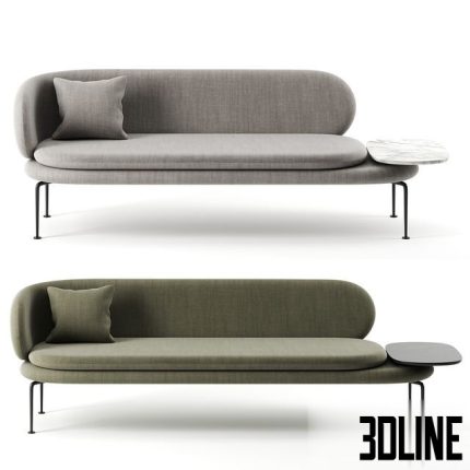 Soave sofa by La Cividina 0(3dline.net)
