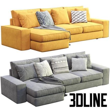 Sofa Kivik By Ikea 0(3dline.net)
