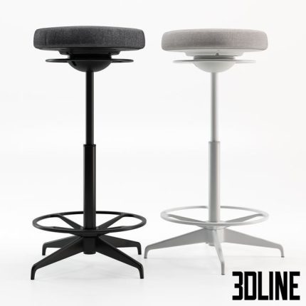 Stool Lidkullen 0(3dline.net)