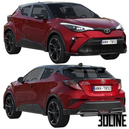 Toyota C-HR 2021 0(3dline.net)