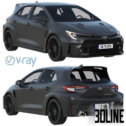 Toyota GR Corolla 2023 0(3dline.net)