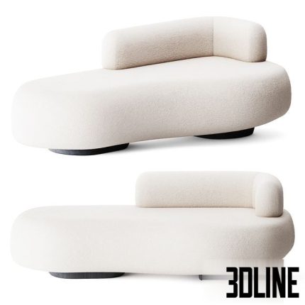 Twins sofa by Greenapple design 0(3dline.net)