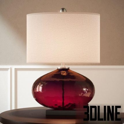 Uttermost Tyrian table lamp(3dline.net)